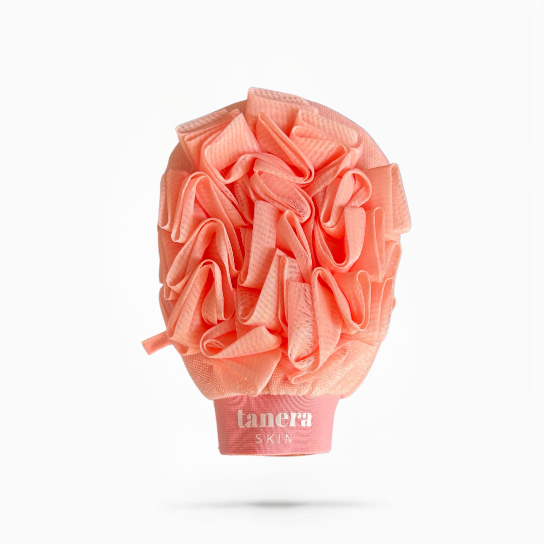 2-in-1 Loofah Peeling Handschuh