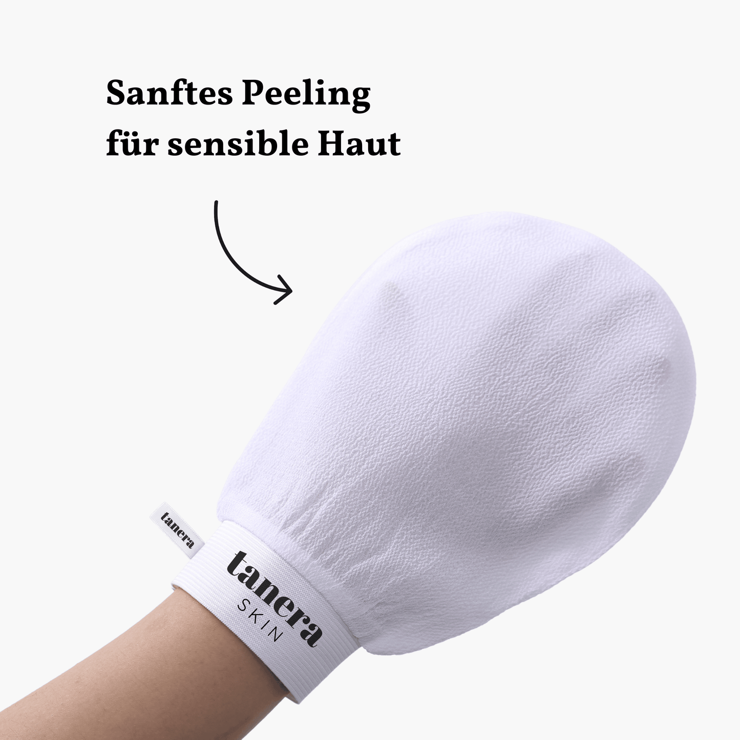 Sensitive Peeling Handschuh