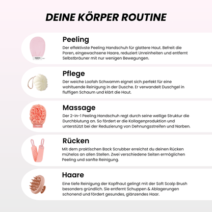 Körper Peeling Set