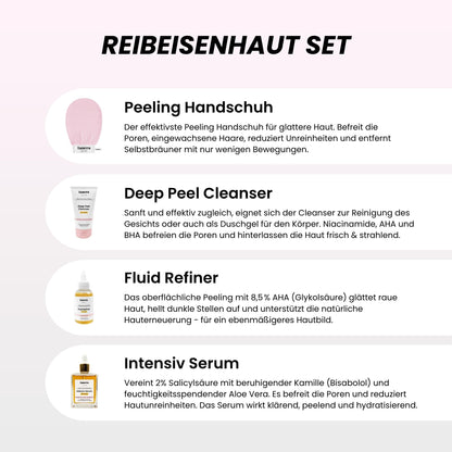 Reibeisenhaut Set