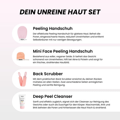Unreine Haut Set